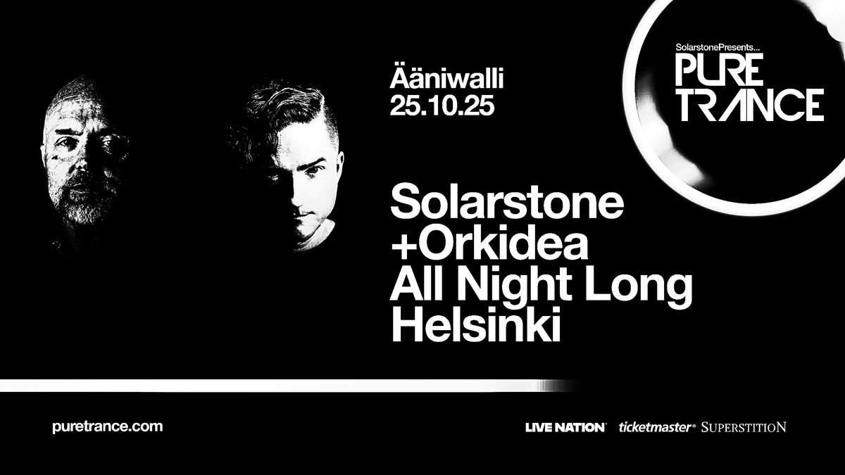 Pure Trance 2025 – Solarstone (UK) & Orkidea All Night Long