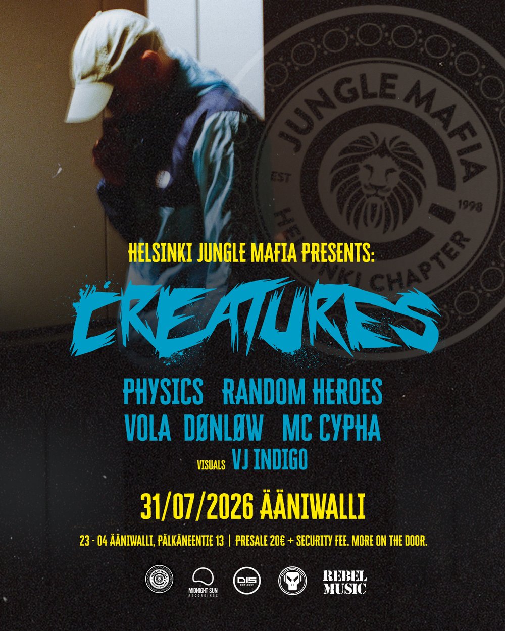 HELSINKI JUNGLE MAFIA PRESENTS: CREATURES (UK)