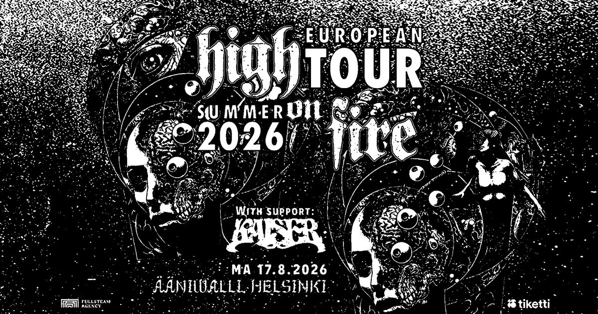 High on Fire (US) - Summer European Tour 2026