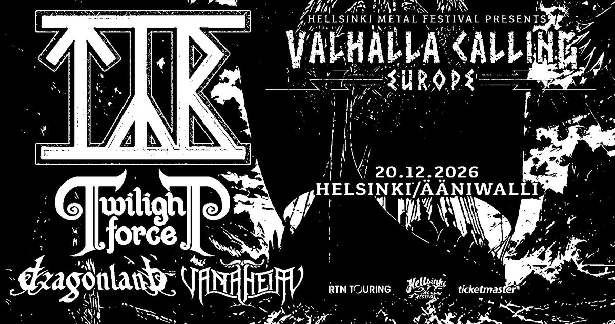 TÝR (FO) - Valhalla Calling Europe Tour 2026